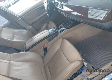 2007 BMW 750Li z USA, uszkodzony, nr VIN WBAHN83517DT75695